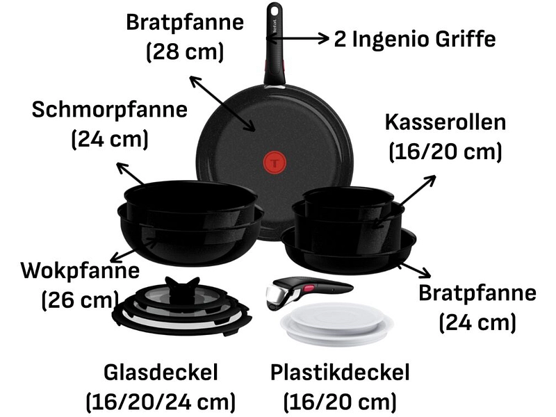 Kochset INGENIO TEFAL Kochset INGENIO TEFAL
