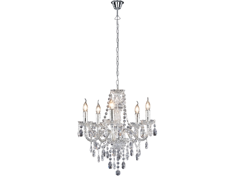 Kronleuchter LED LÜSTER 150cm 40W chrom