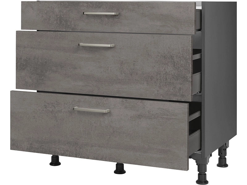 MODUSET Meuble bas de cuisine RIVA