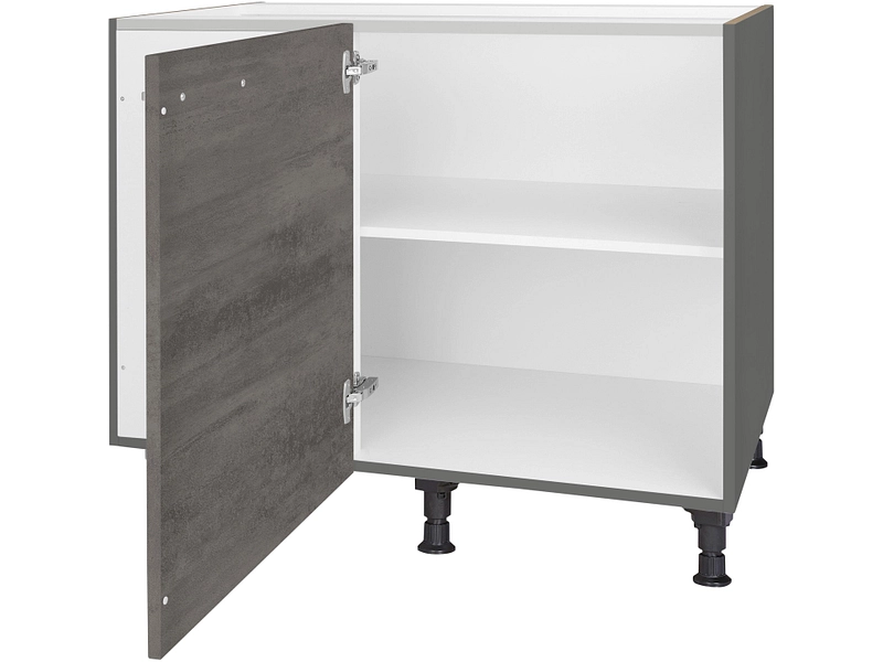 MODUSET Küchen-Eckunterschrank RIVA