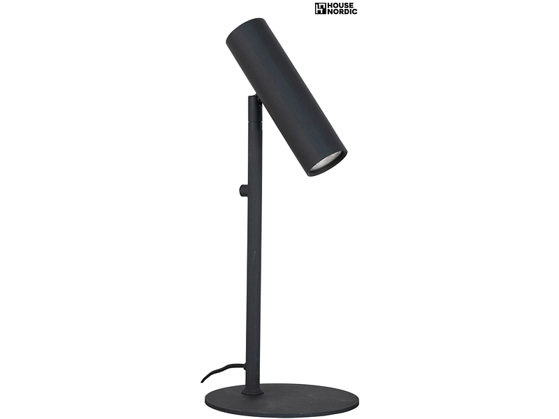 HOUSE NORDIC Tischlampe ROXAN 47cm 28W schwarz