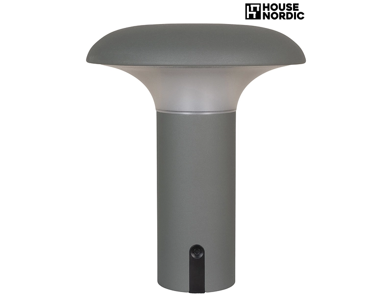 HOUSE NORDIC Lampe LED RAMSEY 21cm 2W grau