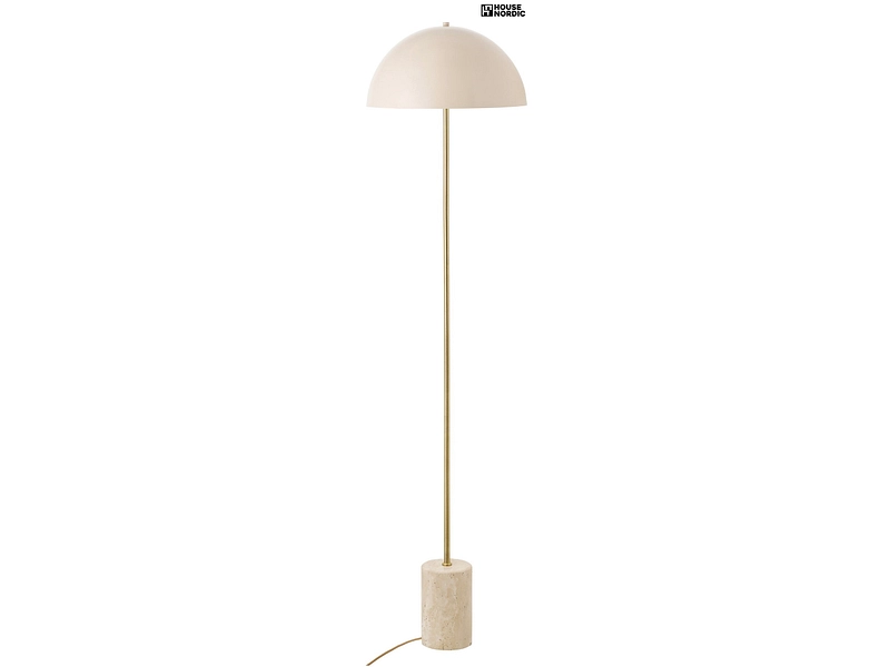 HOUSE NORDIC Stehlampe SHEFFIELD 155cm 40W beige