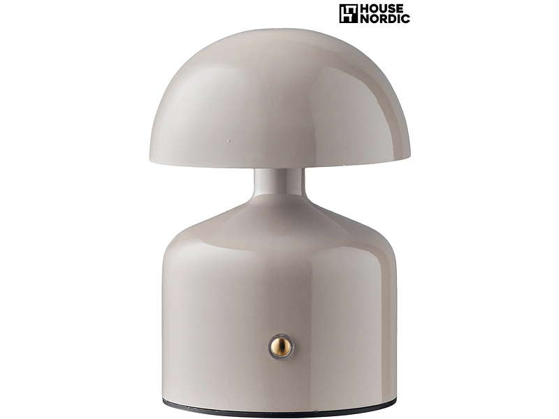 HOUSE NORDIC LED Lampe Über USB aufladbar AULLA 28.5cm 1.5W grau