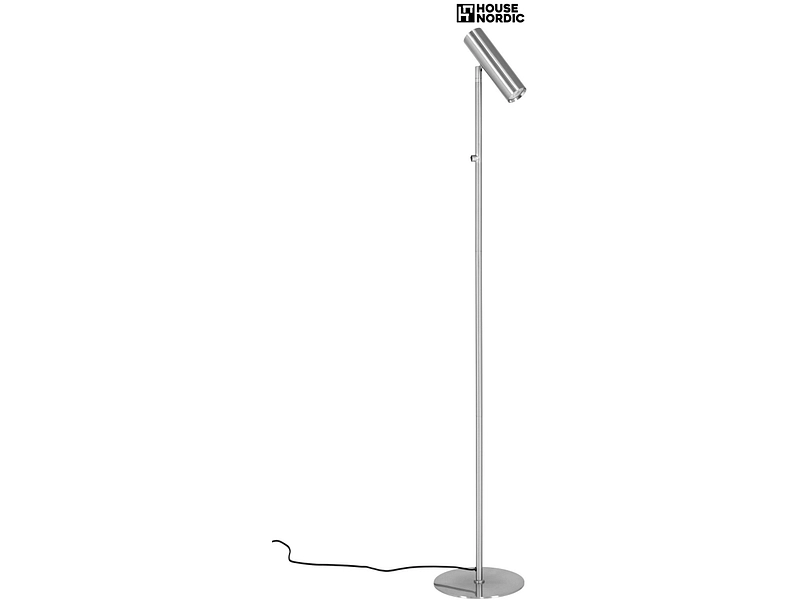 HOUSE NORDIC Stehlampe ROXAN 155cm 28W silver