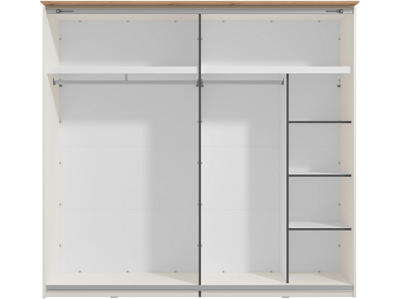 Schwebetürenschrank ALBA kaschmir