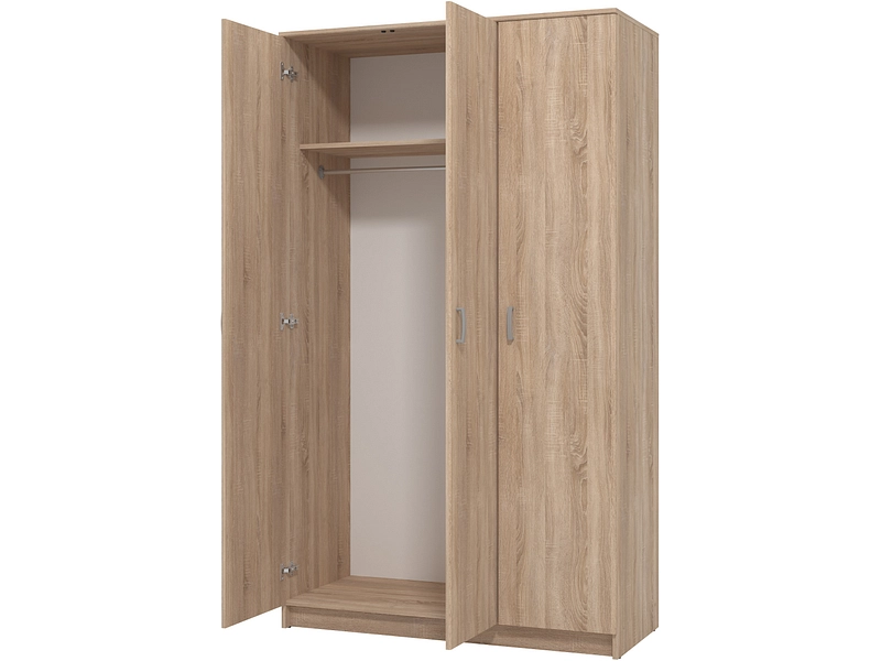 Armoire portes battantes HANA sonoma