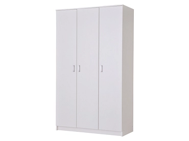 Armoire portes battantes HANA blanc