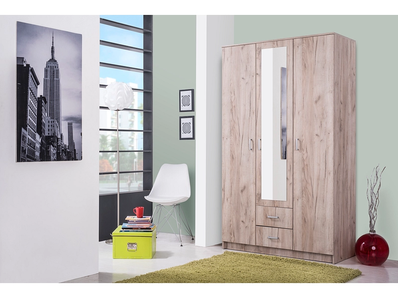Drehtürenschrank HANA eiche
