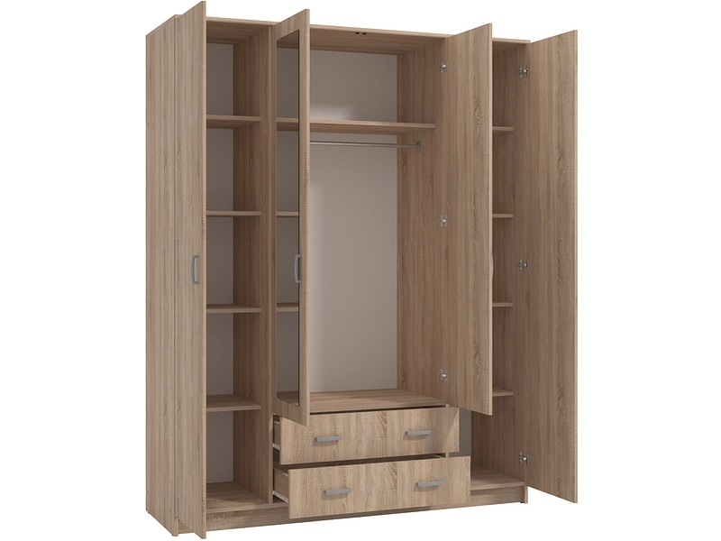 Drehtürenschrank HANA sonoma Drehtürenschrank HANA sonoma