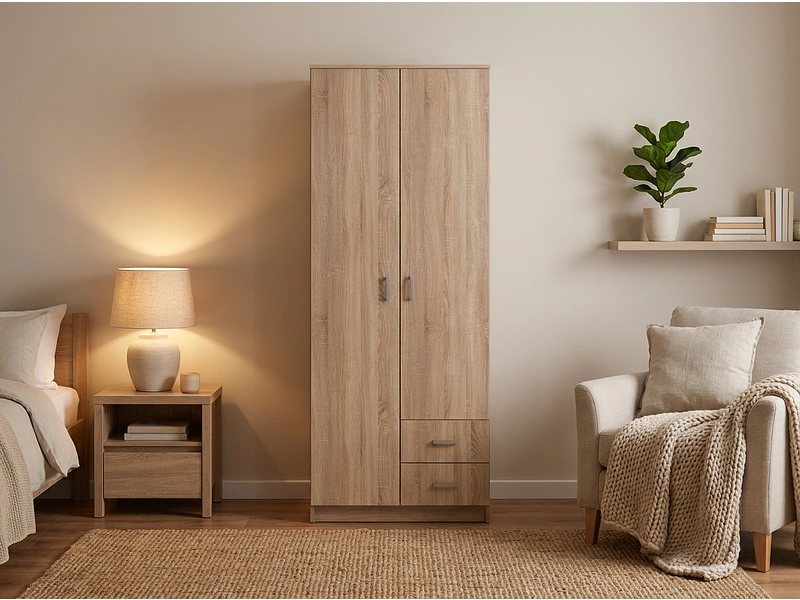 Drehtürenschrank HANA sonoma Drehtürenschrank HANA sonoma