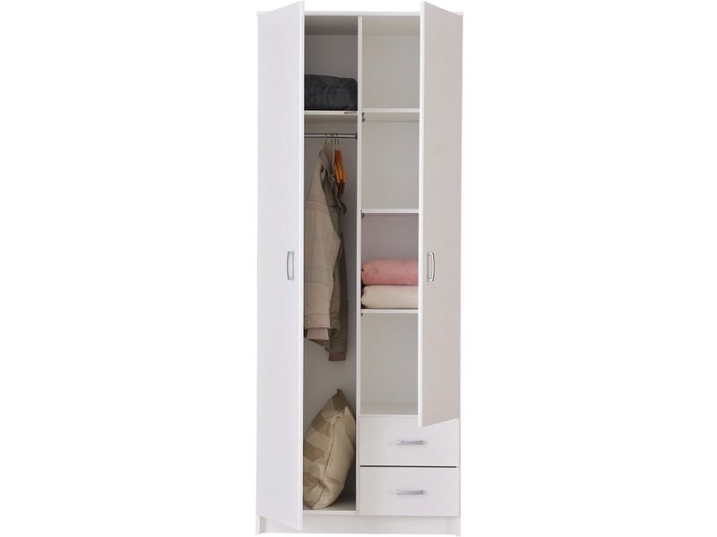 Drehtürenschrank HANA weiss Drehtürenschrank HANA weiss