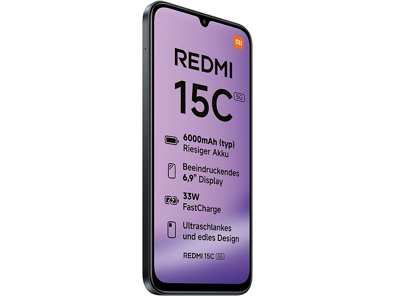 XIAOMI Redmi 15C schwarz XIAOMI Redmi 15C schwarz