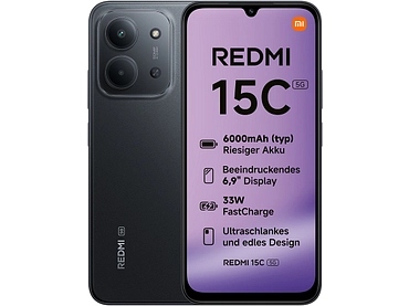 XIAOMI Redmi 15C schwarz