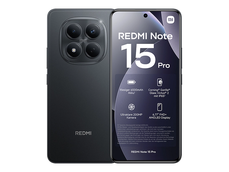XIAOMI REDMI Note 15 Pro noir XIAOMI REDMI Note 15 Pro noir