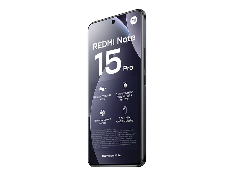 XIAOMI REDMI Note 15 Pro noir XIAOMI REDMI Note 15 Pro noir