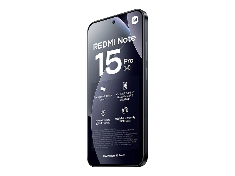 XIAOMI REDMI Note 15 Pro noir XIAOMI REDMI Note 15 Pro noir