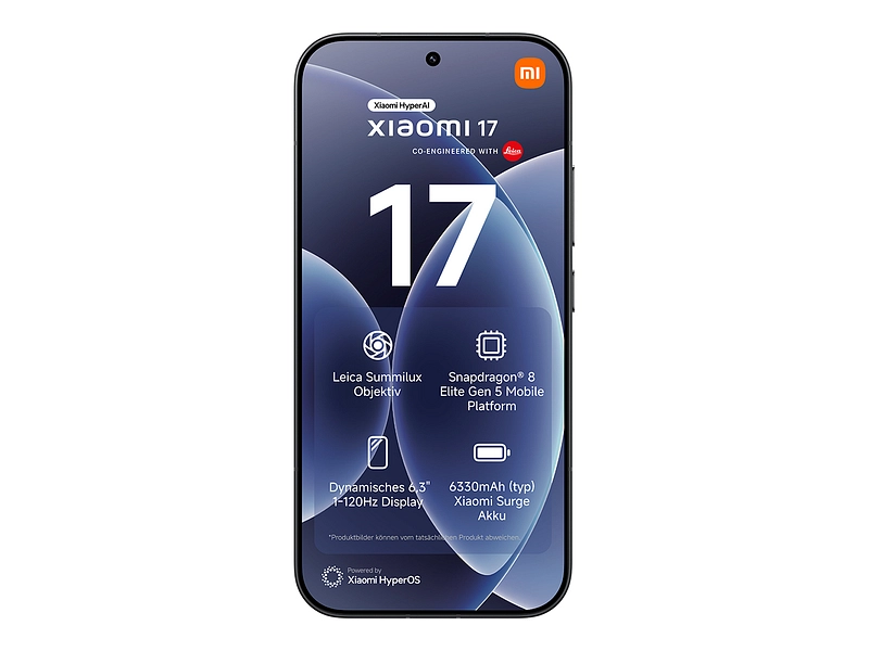 XIAOMI 17 noir XIAOMI 17 noir