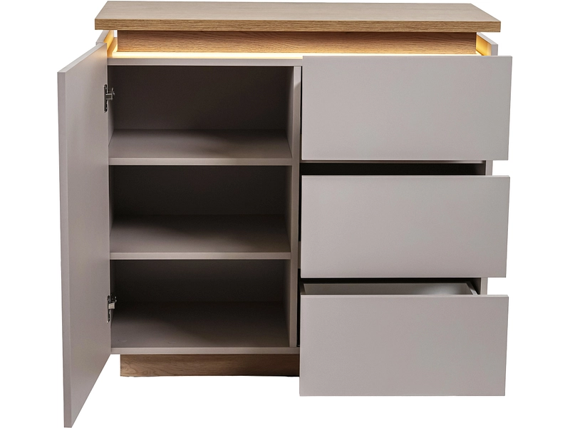 Kommode AMORE 1 Tür 3 Schubladen Kommode AMORE 1 Tür 3 Schubladen