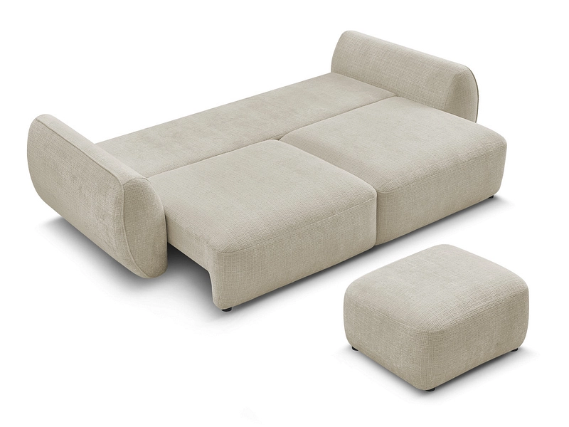 3er Sofa mit Hocker BOBOCHIC DENISE 3er Sofa mit Hocker BOBOCHIC DENISE