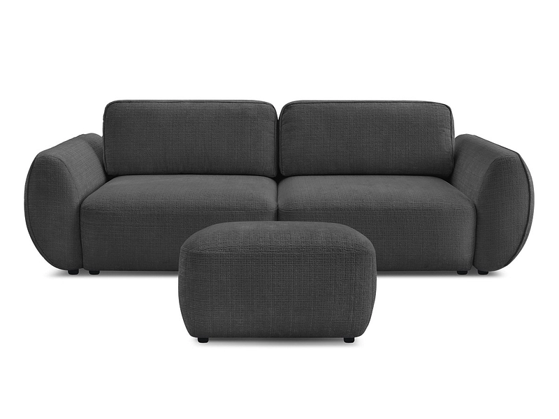 3er Sofa mit Hocker BOBOCHIC DENISE 3er Sofa mit Hocker BOBOCHIC DENISE