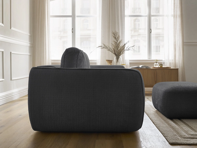 3er Sofa mit Hocker BOBOCHIC DENISE 3er Sofa mit Hocker BOBOCHIC DENISE