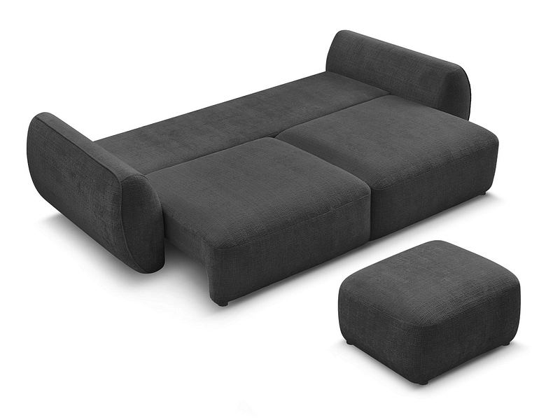 3er Sofa mit Hocker BOBOCHIC DENISE 3er Sofa mit Hocker BOBOCHIC DENISE