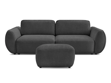 3er Sofa mit Hocker BOBOCHIC DENISE 3er Sofa mit Hocker BOBOCHIC DENISE