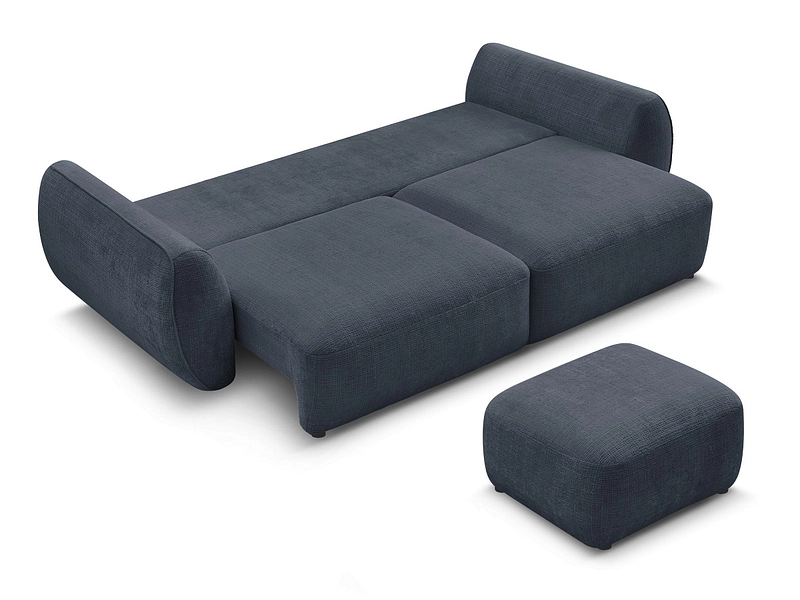 3er Sofa mit Hocker BOBOCHIC DENISE 3er Sofa mit Hocker BOBOCHIC DENISE