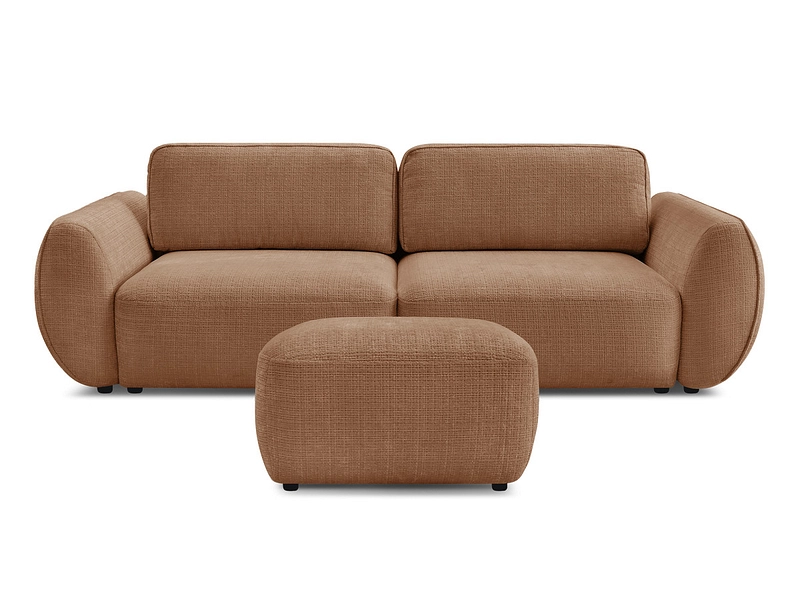 3er Sofa mit Hocker BOBOCHIC DENISE 3er Sofa mit Hocker BOBOCHIC DENISE