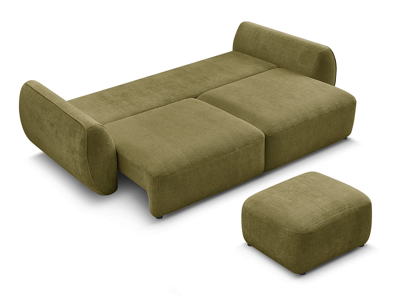 3er Sofa mit Hocker BOBOCHIC DENISE 3er Sofa mit Hocker BOBOCHIC DENISE