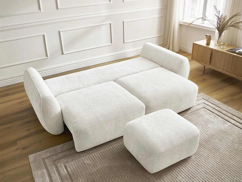 3er Sofa mit Hocker BOBOCHIC DENISE 3er Sofa mit Hocker BOBOCHIC DENISE