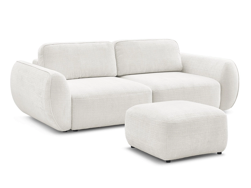 3er Sofa mit Hocker BOBOCHIC DENISE 3er Sofa mit Hocker BOBOCHIC DENISE
