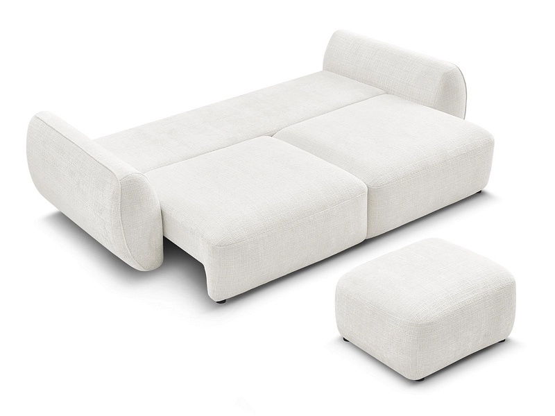 3er Sofa mit Hocker BOBOCHIC DENISE 3er Sofa mit Hocker BOBOCHIC DENISE