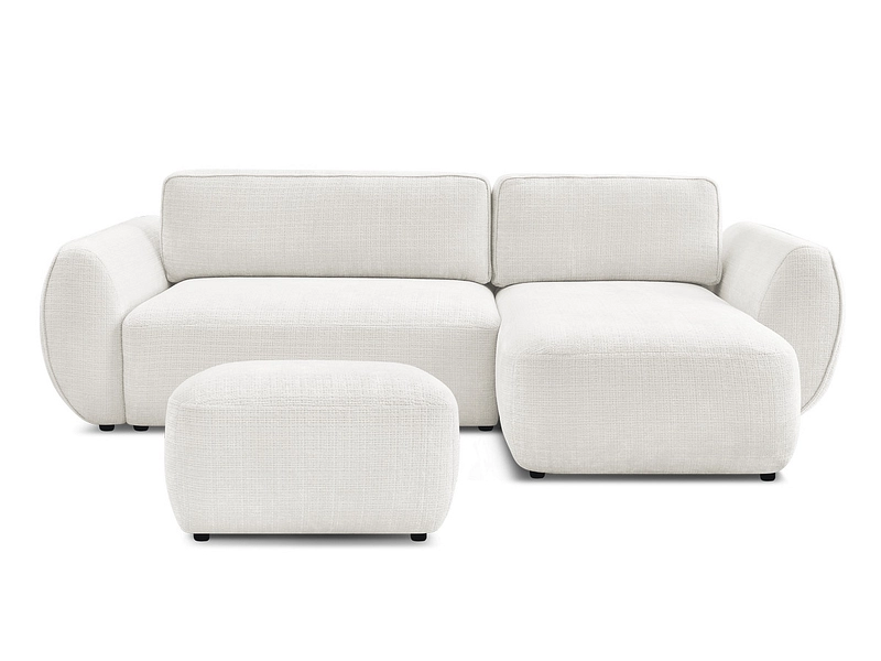 Ecksofa mit Hocker BOBOCHIC DENISE Ecksofa mit Hocker BOBOCHIC DENISE