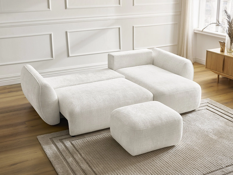 Ecksofa mit Hocker BOBOCHIC DENISE Ecksofa mit Hocker BOBOCHIC DENISE