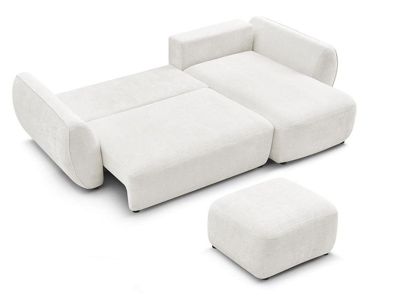 Ecksofa mit Hocker BOBOCHIC DENISE Ecksofa mit Hocker BOBOCHIC DENISE