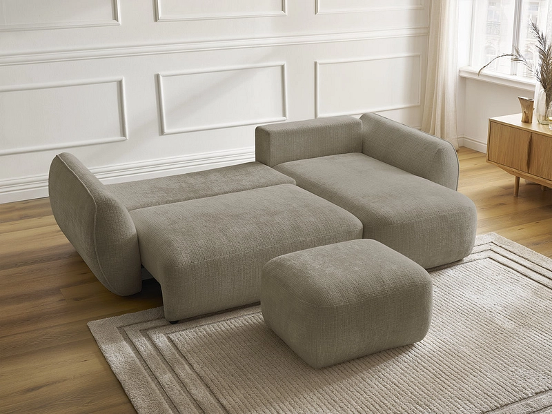 Ecksofa mit Hocker BOBOCHIC DENISE Ecksofa mit Hocker BOBOCHIC DENISE
