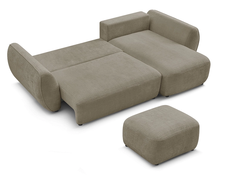 Ecksofa mit Hocker BOBOCHIC DENISE Ecksofa mit Hocker BOBOCHIC DENISE