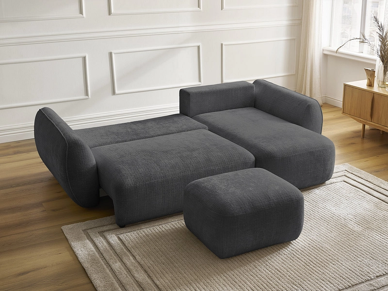 Ecksofa mit Hocker BOBOCHIC DENISE Ecksofa mit Hocker BOBOCHIC DENISE