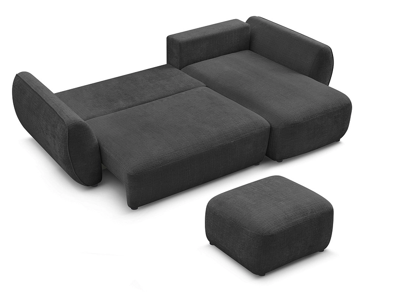 Ecksofa mit Hocker BOBOCHIC DENISE Ecksofa mit Hocker BOBOCHIC DENISE