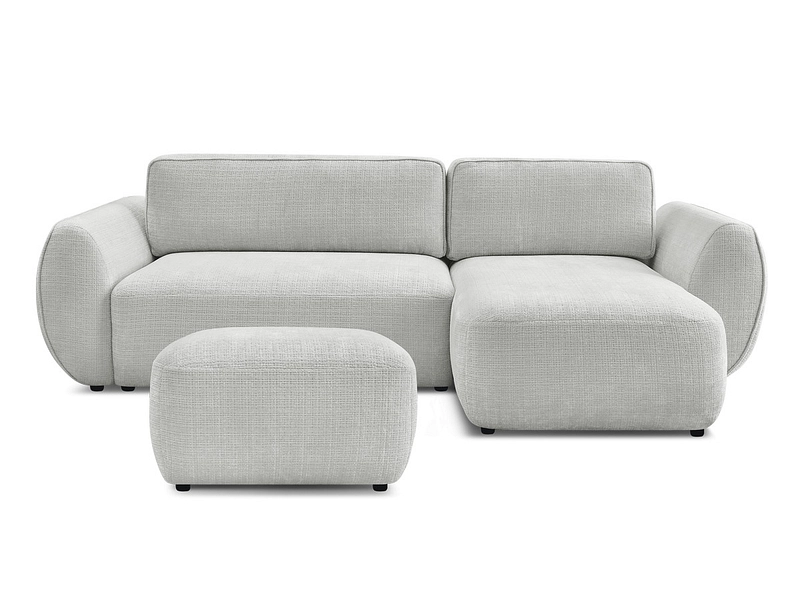 Ecksofa mit Hocker BOBOCHIC DENISE Ecksofa mit Hocker BOBOCHIC DENISE