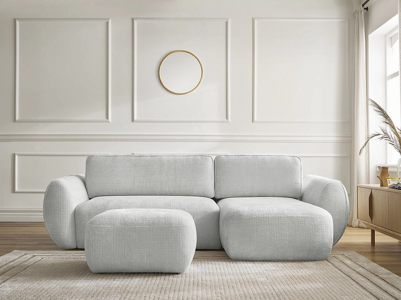 Ecksofa mit Hocker BOBOCHIC DENISE Ecksofa mit Hocker BOBOCHIC DENISE