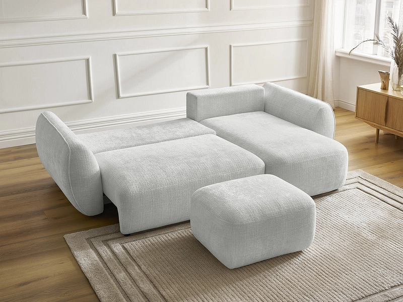 Ecksofa mit Hocker BOBOCHIC DENISE Ecksofa mit Hocker BOBOCHIC DENISE