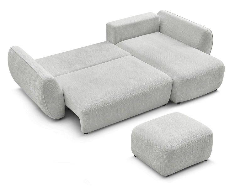 Ecksofa mit Hocker BOBOCHIC DENISE Ecksofa mit Hocker BOBOCHIC DENISE