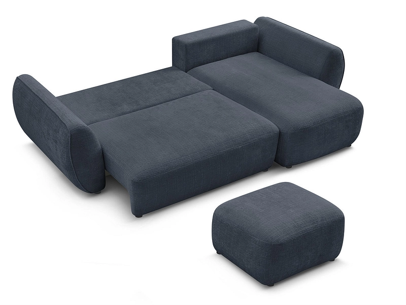Ecksofa mit Hocker BOBOCHIC DENISE Ecksofa mit Hocker BOBOCHIC DENISE