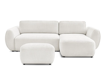 Ecksofa mit Hocker BOBOCHIC DENISE Ecksofa mit Hocker BOBOCHIC DENISE