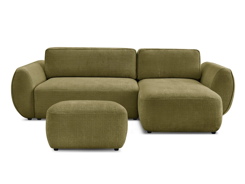 Ecksofa mit Hocker BOBOCHIC DENISE Ecksofa mit Hocker BOBOCHIC DENISE