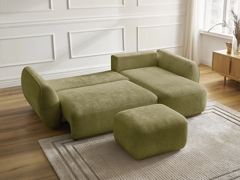 Ecksofa mit Hocker BOBOCHIC DENISE Ecksofa mit Hocker BOBOCHIC DENISE