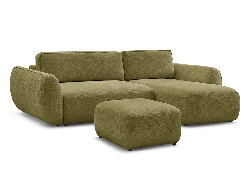 Ecksofa mit Hocker BOBOCHIC DENISE Ecksofa mit Hocker BOBOCHIC DENISE